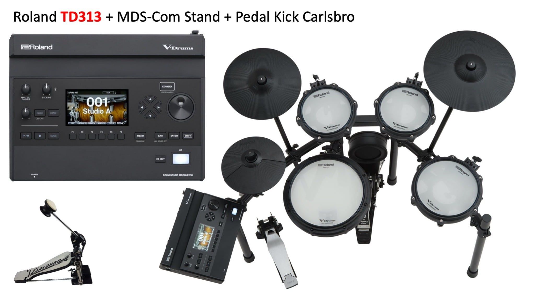  Trống Điện Tử V-Drums Roland TD313 