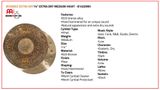  Cymbal Meinl Byzance Mike Johnston Signature Cymbal Set - MJ401+18 