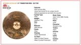  Cymbal Meinl Byzance Mike Johnston Signature Cymbal Set - MJ401+18 