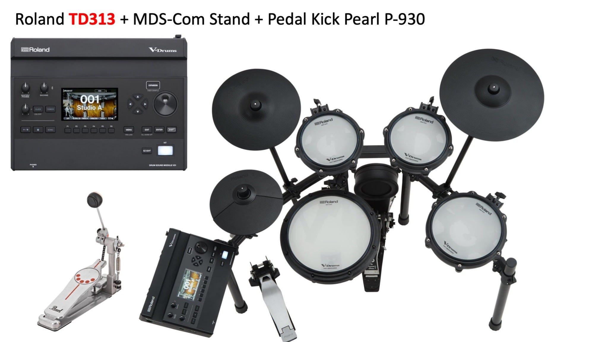  Trống Điện Tử V-Drums Roland TD313 