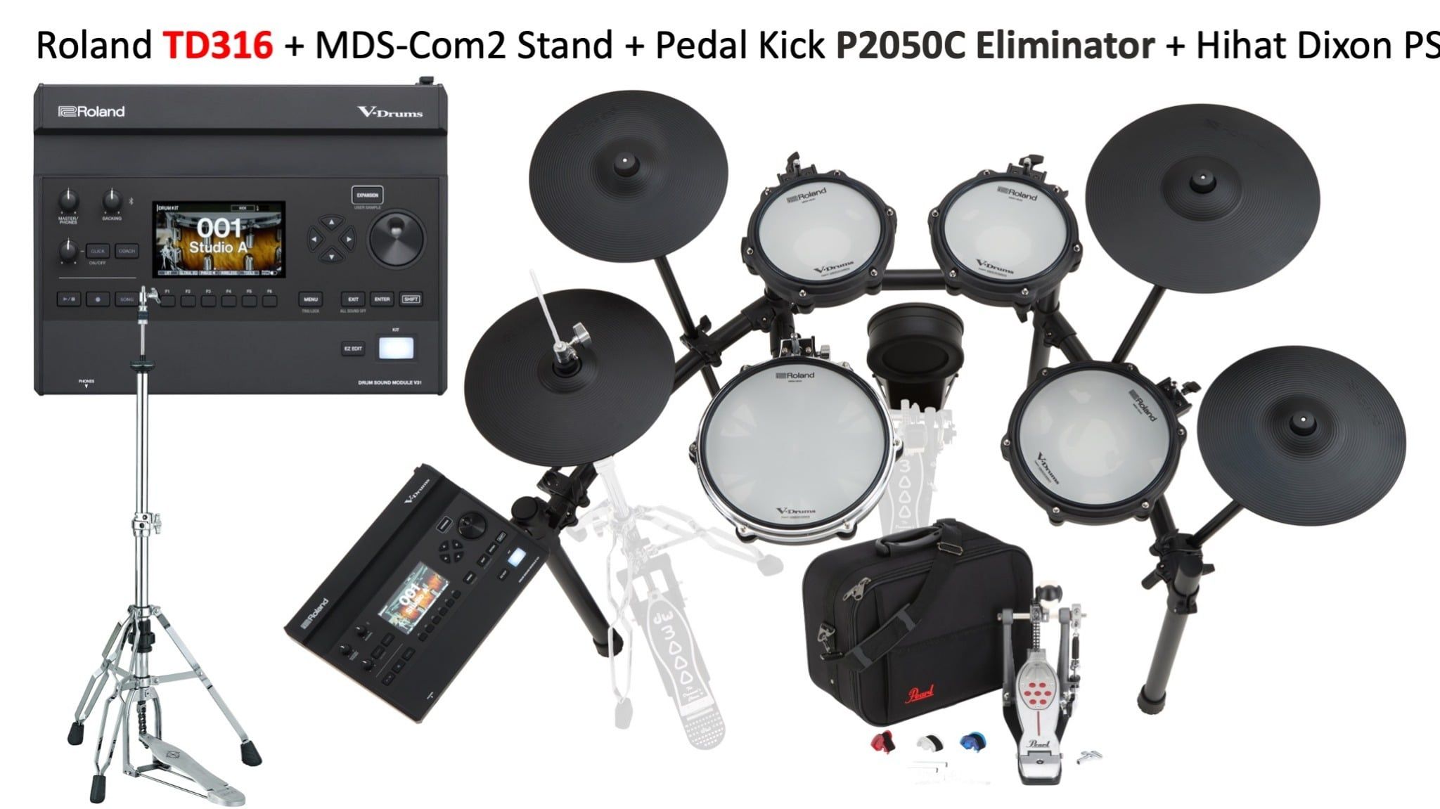  Trống Điện Tử V-Drums Roland TD316 