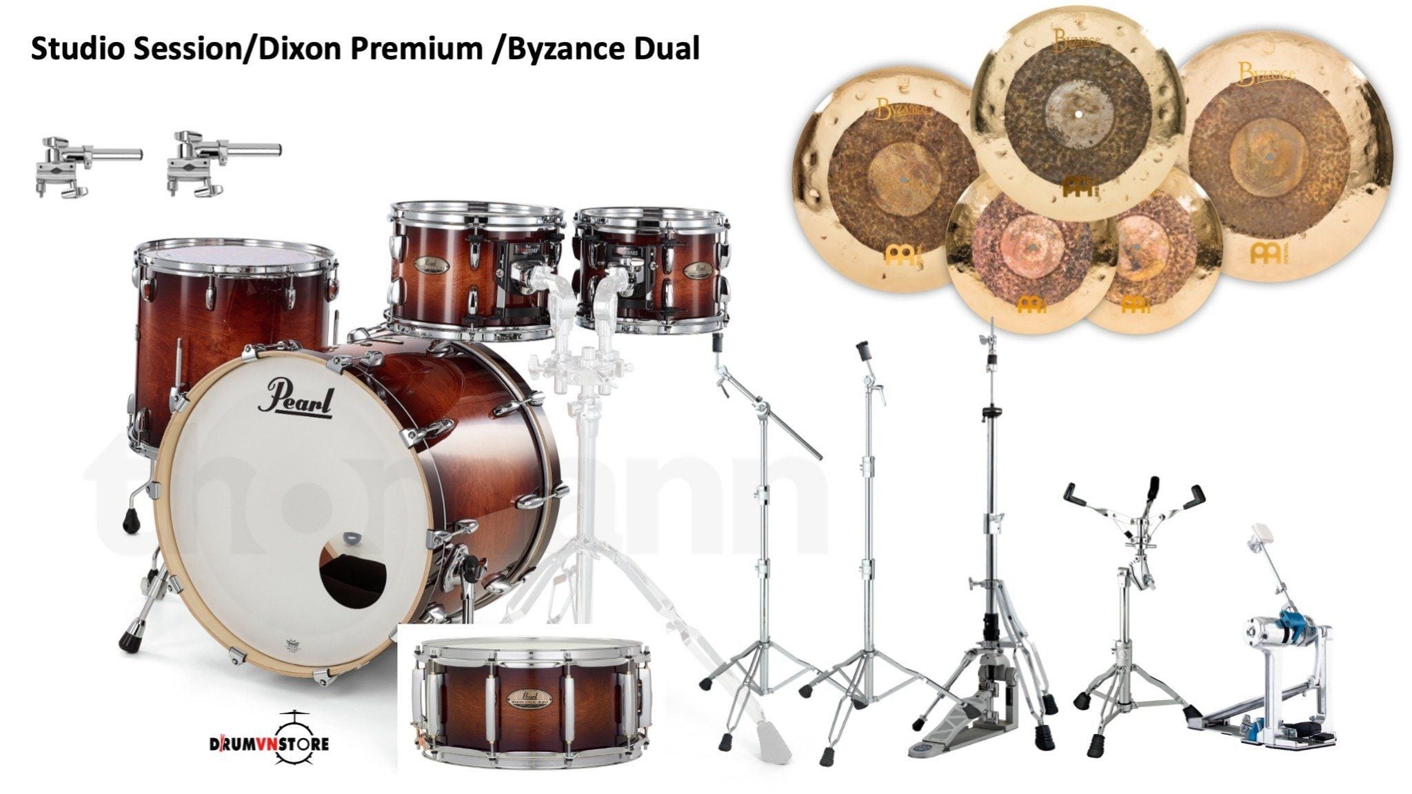  Fullset Trống Cơ Pearl Studio Session Select 