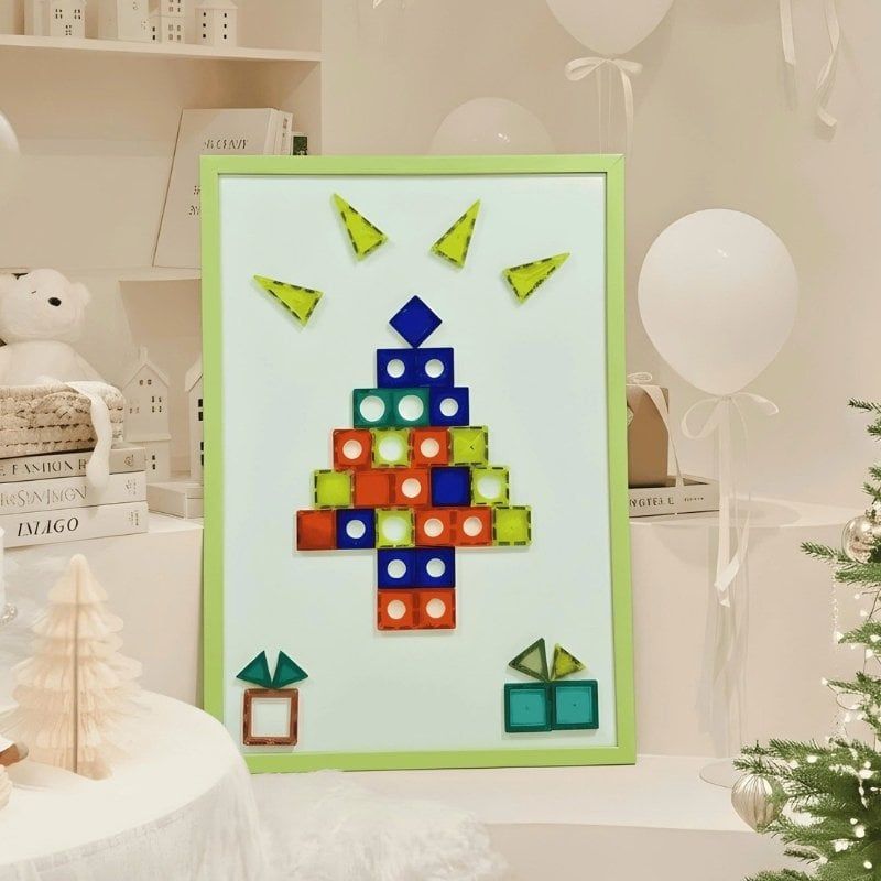 Bảng màu Hàn Quốc Pastel Board, bảng vẽ trẻ em cao cấp, bảng từ tính cho bé tập viết (Kèm quà)