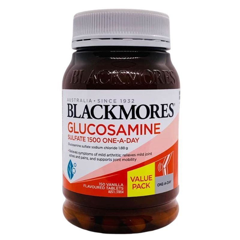 Viên bổ xương khớp Blackmores Glucosamine Sulfate 1500mg 180 viên của Úc