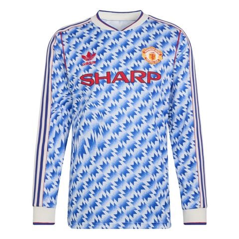 Áo bóng đá Manchester United Sân khách 1990/92 Reissue Tay Dài JM5498