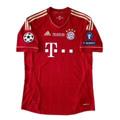 ÁO BÓNG ĐÁ BAYERN MUNICH 2011/12 CHÍNH HÃNG FAN + PATCH C1, FINAL DETAIL 2012 - V13554