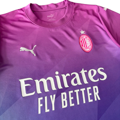 ÁO BÓNG ĐÁ AC MILAN 2023/24 THỨ BA CHÍNH HÃNG FAN + THEO #19 - 770399-03