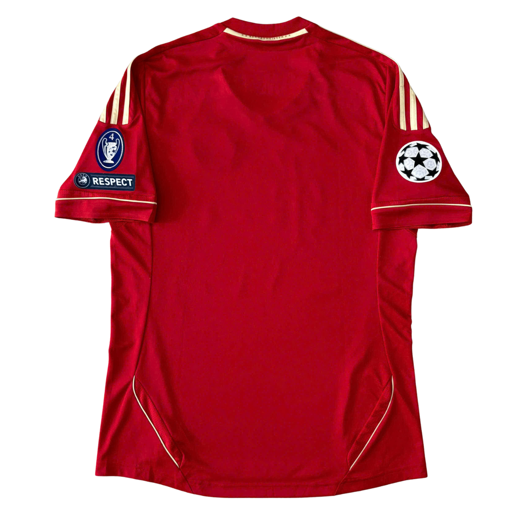 ÁO BÓNG ĐÁ BAYERN MUNICH 2011/12 CHÍNH HÃNG FAN + PATCH C1, FINAL DETAIL 2012 - V13554