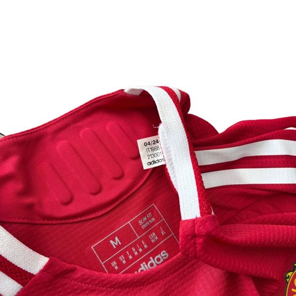 ÁO BÓNG ĐÁ MANCHESTER UNITED 24/25 SÂN NHÀ CHÍNH HÃNG PLAYER TAY DÀI - PATCH NGOẠI HẠNG ANH + MOUNT #7 - IT1988