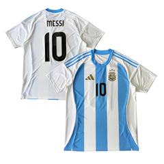 ÁO BÓNG ĐÁ ARGENTINA 2024 SÂN NHÀ CHÍNH HÃNG FAN + MESSI #10 - IP8395