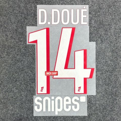 NAMESET D. DOUÉ 14 AUTHENTIC PARIS SAINT-GERMAIN 2026/27 SÂN NHÀ LIGUE 1
