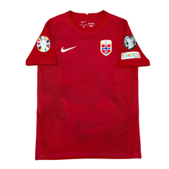 ÁO BÓNG ĐÁ NA UY 2022/23 SÂN NHÀ CHÍNH HÃNG PLAYER - PATCH VÒNG LOẠI EURO 2024 - CW3101-687