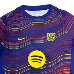 ÁO BÓNG ĐÁ BARCELONA TRAINING 2025/26 CHÍNH HÃNG HJ7142-456