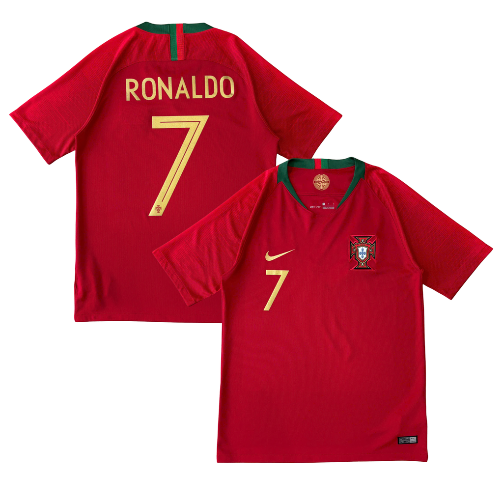 ÁO BÓNG ĐÁ BỒ ĐÀO NHA 2018 SÂN NHÀ CHÍNH HÃNG FAN -- 893877-687