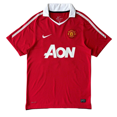 ÁO BÓNG ĐÁ MANCHESTER UNITED 2010/11 SÂN NHÀ CHÍNH HÃNG - FLETCHER #24 -- 382469-623
