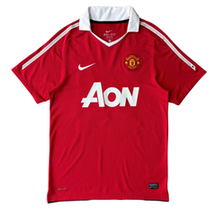 ÁO BÓNG ĐÁ MANCHESTER UNITED 2010/11 SÂN NHÀ CHÍNH HÃNG - FLETCHER #24 -- 382469-623