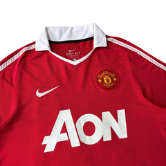 ÁO BÓNG ĐÁ MANCHESTER UNITED 2010/11 SÂN NHÀ CHÍNH HÃNG - FLETCHER #24 -- 382469-623