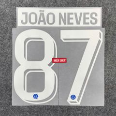 NAMESET JOÃO NEVES 87 AUTHENTIC PARIS SAINT-GERMAIN SÂN NHÀ 2026/27 CUP
