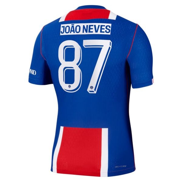 NAMESET JOÃO NEVES 87 AUTHENTIC PARIS SAINT-GERMAIN SÂN NHÀ 2026/27 CUP
