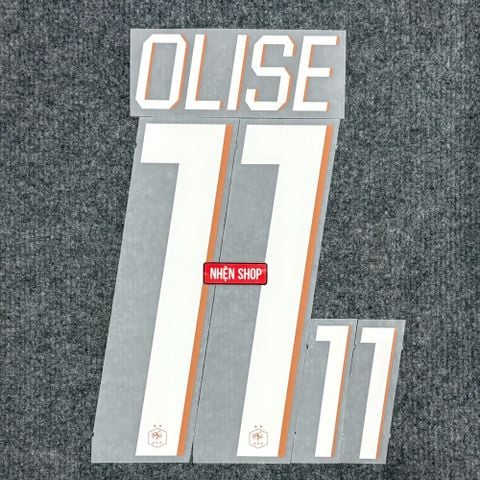 NAMESET OLISE 11 AUTHENTIC PHÁP WC2026 SÂN NHÀ