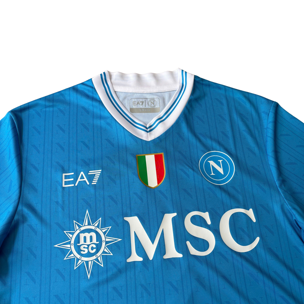 ÁO BÓNG ĐÁ SSC NAPOLI 2025/26 SÂN NHÀ CHÍNH HÃNG FAN - EASSCN26W01