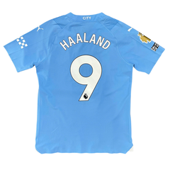 ÁO BÓNG ĐÁ MANCHESTER CITY 2023/24 SÂN NHÀ CHÍNH HÃNG BẢN PLAYER NAMESET HAALAND 9 - 770437 01