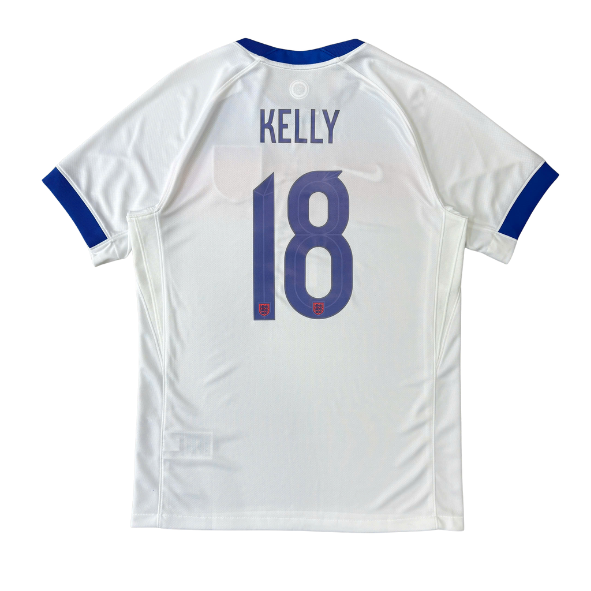 ÁO BÓNG ĐÁ TUYỂN NỮ ANH 2025 SÂN NHÀ CHÍNH HÃNG FAN + KELLY #18 - FZ9012-405