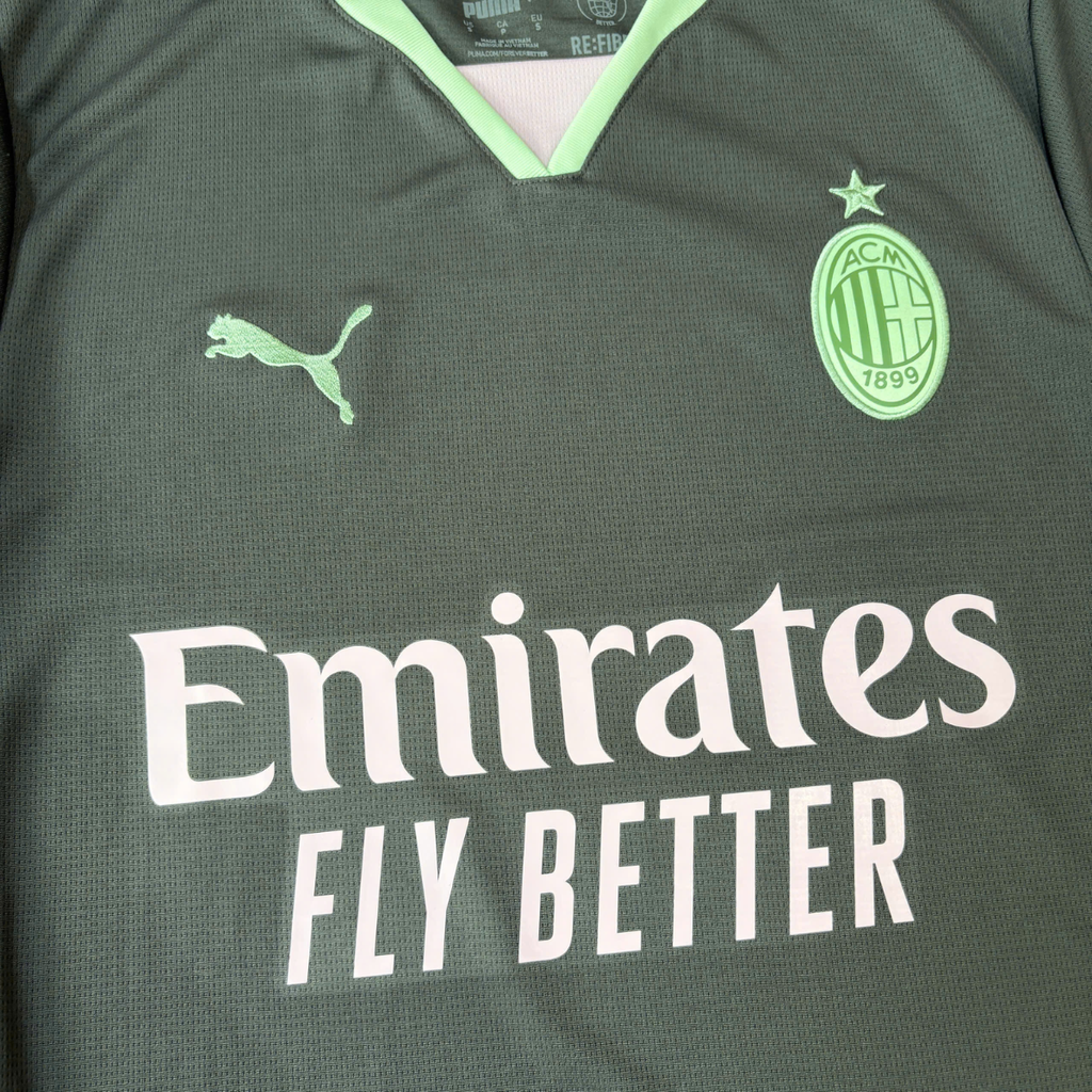 ÁO BÓNG ĐÁ AC MILAN 2024/25 THỨ BA CHÍNH HÃNG FAN 775031-03