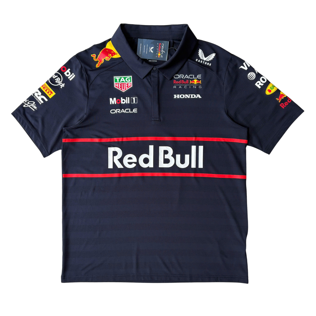 ÁO POLO F1 RED BULL RACING 2025 CASTORE CHÍNH HÃNG TM9865-020