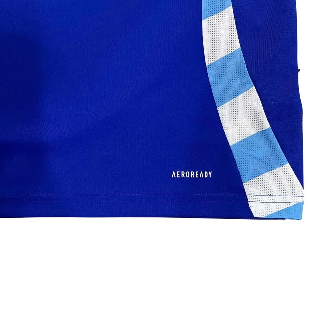 ÁO BÓNG ĐÁ ARGENTINA 2024 SÂN KHÁCH BẢN FAN (NAMESET MESSI-10, KHÔNG TAG, 10/10)