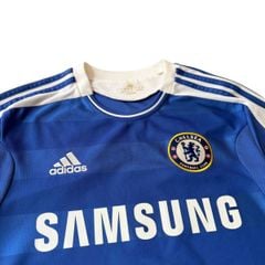 ÁO BÓNG ĐÁ CHELSEA 2011/12 SÂN NHÀ CHÍNH HÃNG - PATCH NGOẠI HẠNG ANH + LAMPARRD #8 - V13927