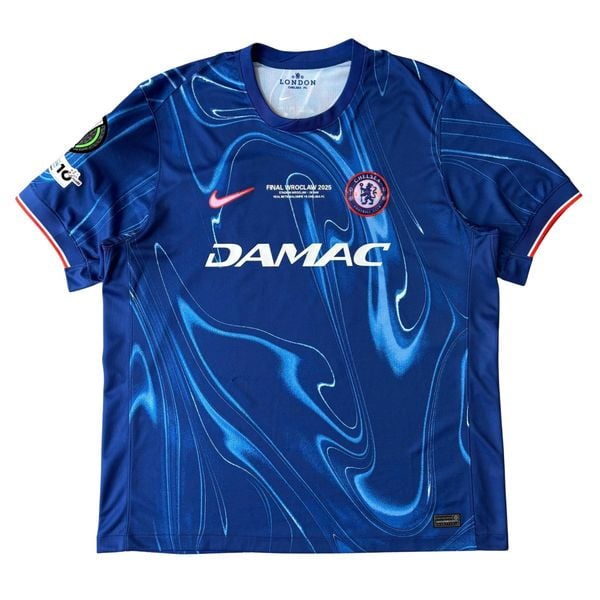 ÁO BÓNG ĐÁ CHELSEA 2024/25 SÂN NHÀ CHÍNH HÃNG FAN - PATCH C3 + PALMER #20 - FN8779-496