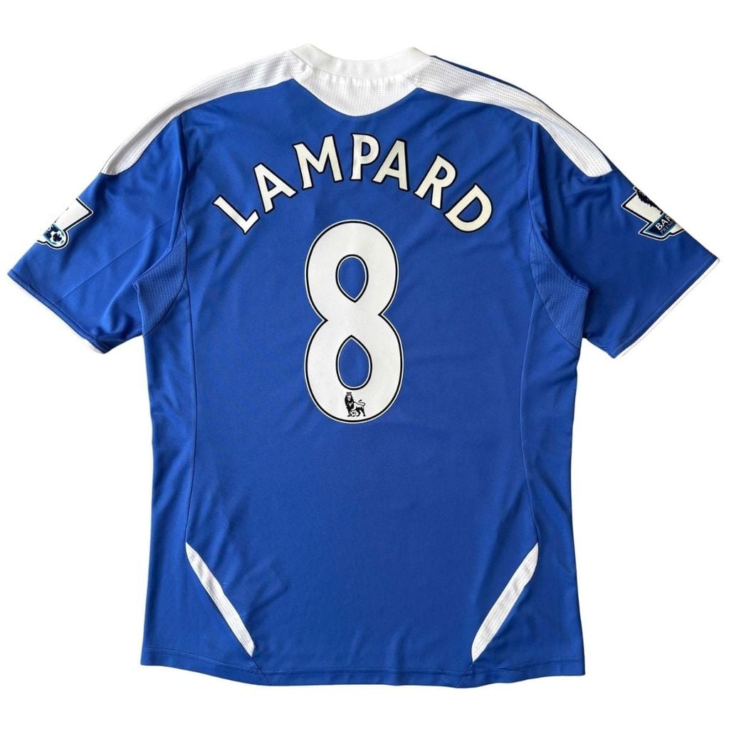 ÁO BÓNG ĐÁ CHELSEA 2011/12 SÂN NHÀ CHÍNH HÃNG - PATCH NGOẠI HẠNG ANH + LAMPARRD #8 - V13927