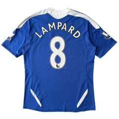 ÁO BÓNG ĐÁ CHELSEA 2011/12 SÂN NHÀ CHÍNH HÃNG - PATCH NGOẠI HẠNG ANH + LAMPARRD #8 - V13927