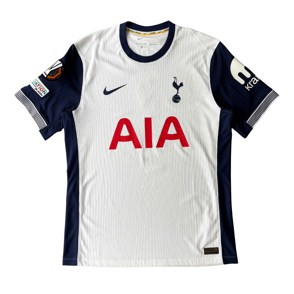 ÁO BÓNG ĐÁ TOTTENHAM HOTSPUR 2024/25 SÂN NHÀ CHÍNH HÃNG PLAYER + PATCH UEFA EUROPA LEAGUE #7 SON - FN8773-101