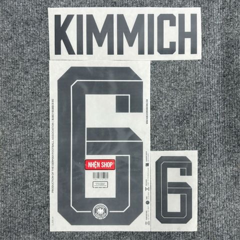 NAMESET KIMMICH 6 AUTHENTIC ĐỨC SÂN NHÀ 2026 WORLD CUP