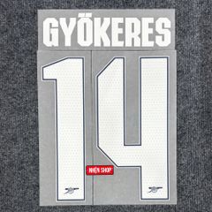 NAMESET GYÖKERES 14 AUTHENTIC ARSENAL SÂN NHÀ 2025/26 CUP