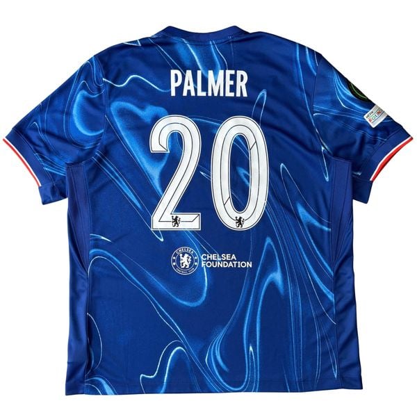 ÁO BÓNG ĐÁ CHELSEA 2024/25 SÂN NHÀ CHÍNH HÃNG FAN - PATCH C3 + PALMER #20 - FN8779-496
