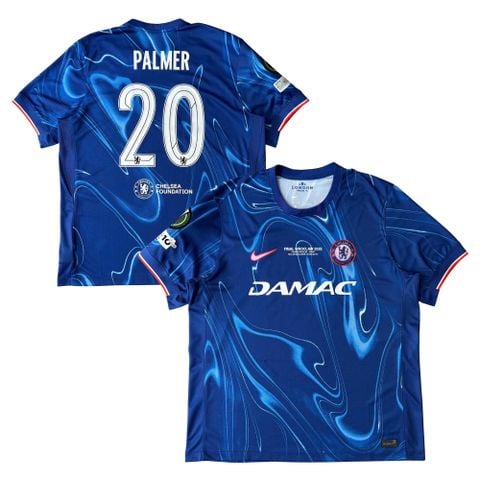 ÁO BÓNG ĐÁ CHELSEA 2024/25 SÂN NHÀ CHÍNH HÃNG FAN - PATCH C3 + PALMER #20 - FN8779-496