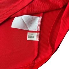 ÁO BÓNG ĐÁ LIVERPOOL 2008/09 SÂN NHÀ CHÍNH HÃNG - HYYPIA #4 + CHỮ KÍ - 313214