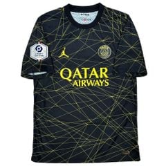 ÁO BÓNG ĐÁ PSG 2022/23 THỨ TƯ CHÍNH HÃNG PLAYER - PATCH LIGUE ONE + MBAPPÉ -- DR3797-010