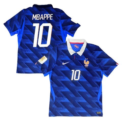 ÁO BÓNG ĐÁ TUYỂN PHÁP WC2026 SÂN NHÀ PLAYER CHÍNH HÃNG - NAMESET MBAPPE #10 - PATCH WC26 - IB5158-480
