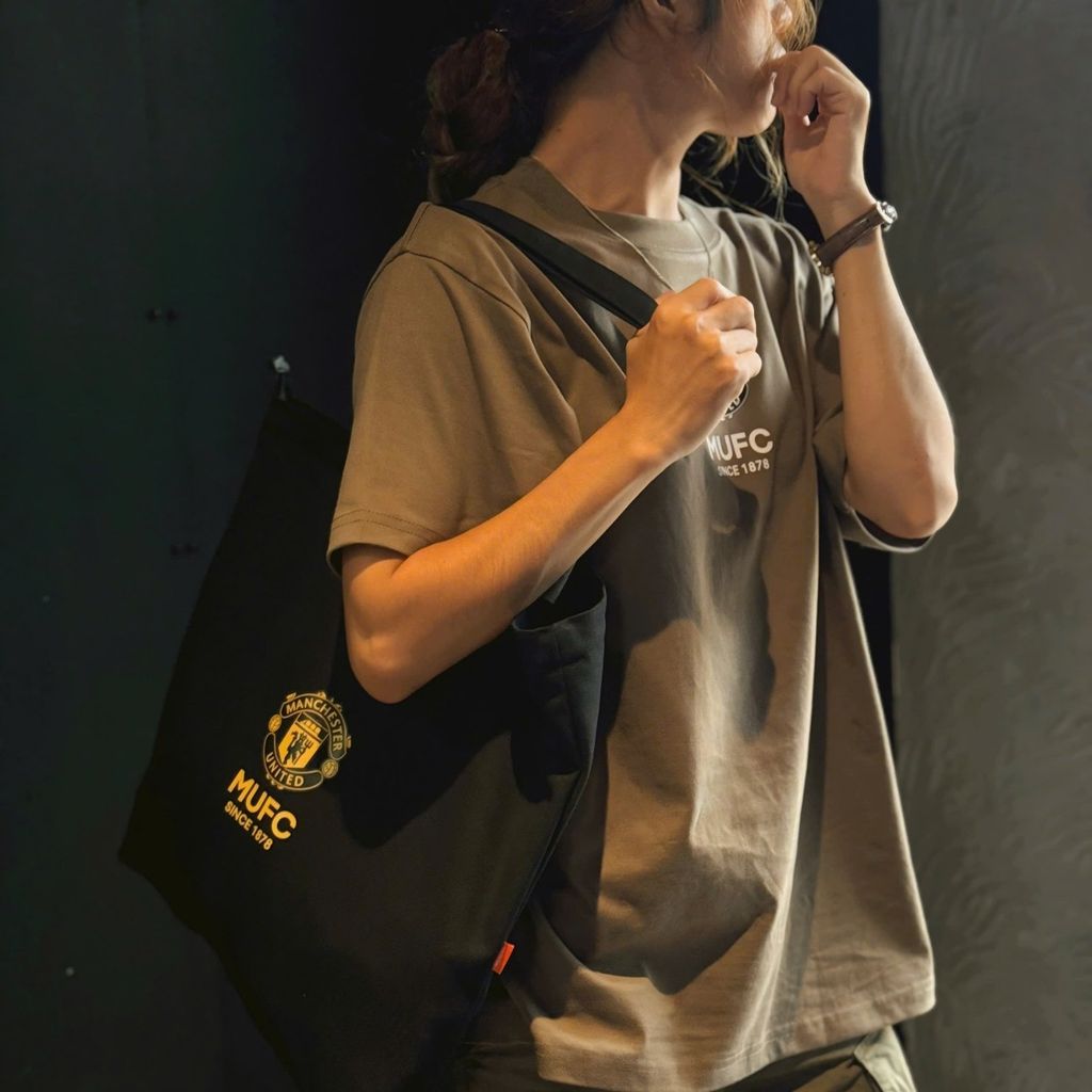 TÚI TOTE CANVAS MANCHESTER UNITED SESKO #30 MÀU VÀNG - SPIDY TTMU03-SESKO