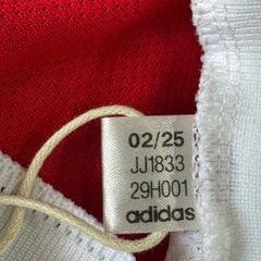 ÁO BÓNG ĐÁ ARSENAL 2025/26 CHÍNH HÃNG SÂN NHÀ TAY DÀI PLAYER JJ1833