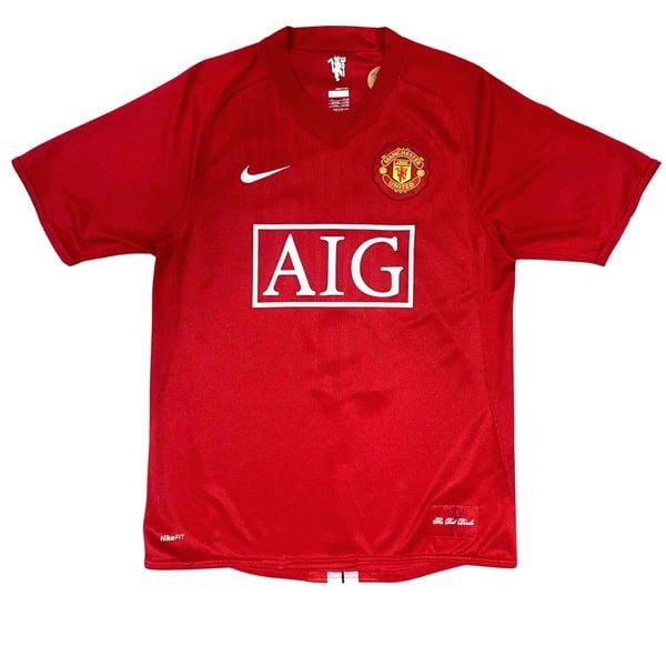 ÁO BÓNG ĐÁ MANCHESTER UNITED 2007/09 SÂN NHÀ CHÍNH HÃNG – NAMESET RONALDO – 237924-666