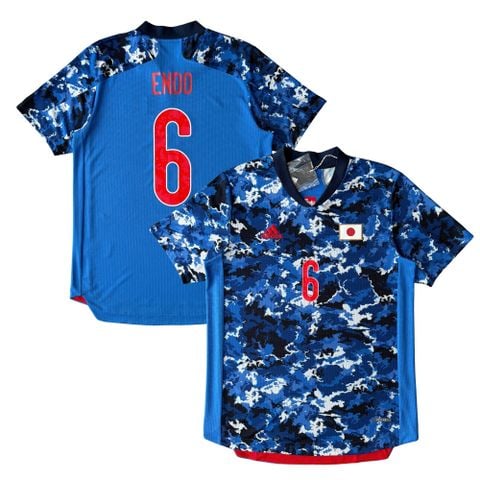 ÁO BÓNG ĐÁ NHẬT BẢN 2020/21 SÂN NHÀ CHÍNH HÃNG PLAYER + ENDO #6 - ED7378