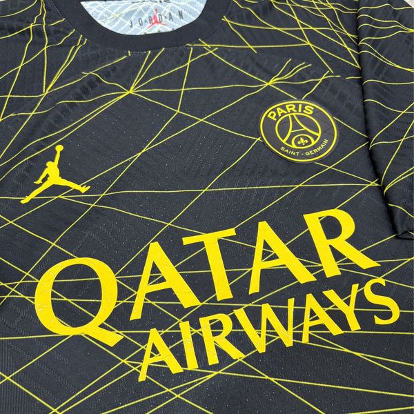 ÁO BÓNG ĐÁ PSG 2022/23 THỨ TƯ CHÍNH HÃNG PLAYER - PATCH LIGUE ONE + MBAPPÉ -- DR3797-010