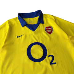 ÁO BÓNG ĐÁ ARSENAL 2003/04 SÂN KHÁCH CHÍNH HÃNG - 02335813