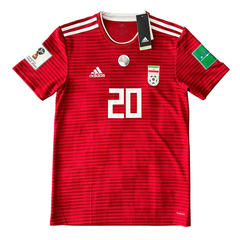 ÁO BÓNG ĐÁ TUYỂN IRAN 2018 CHÍNH HÃNG SÂN SÁCH BẢN FAN NAME SET SARDAR 20 - CF0677 - 9/10