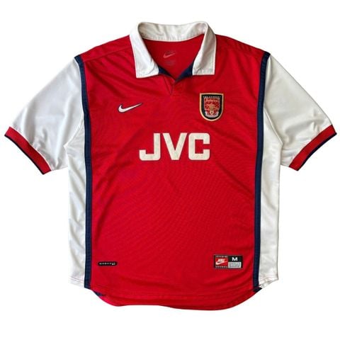 ÁO BÓNG ĐÁ ARSENAL 1998/99 SÂN NHÀ CHÍNH HÃNG